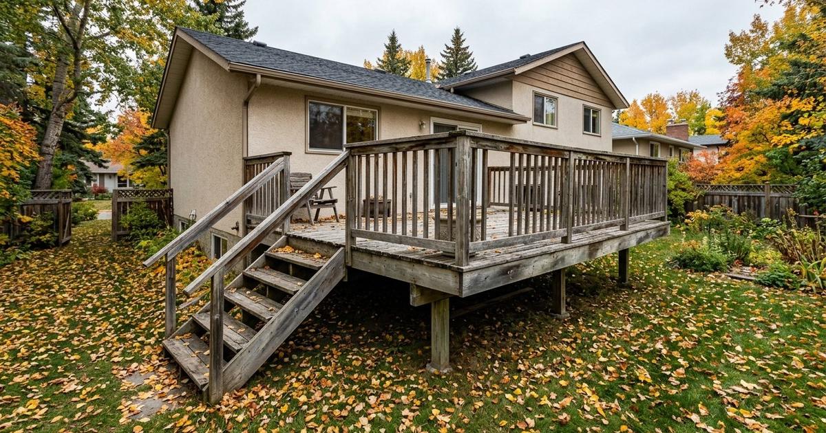Repair or Tear Out? 7 Signs Your Calgary Deck Is Done